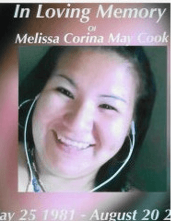 Melissa Cook Obituary